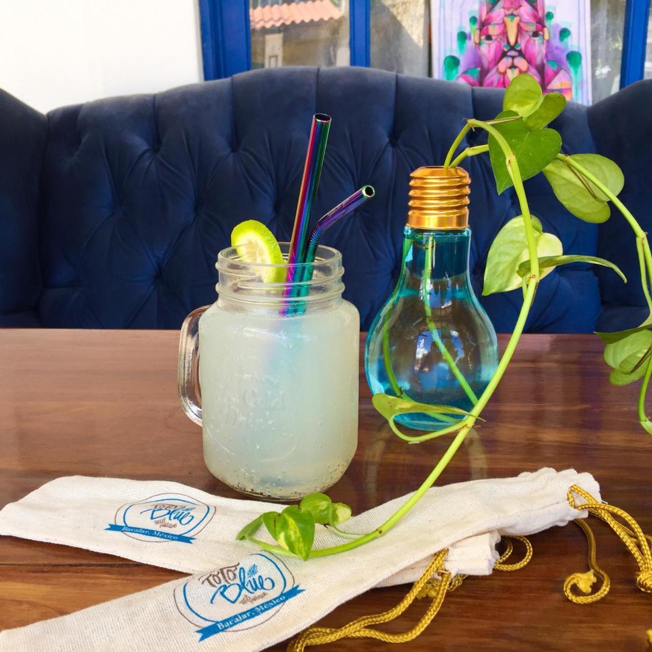 Toto Blue Hotel Boutique Bacalar Kültér fotó