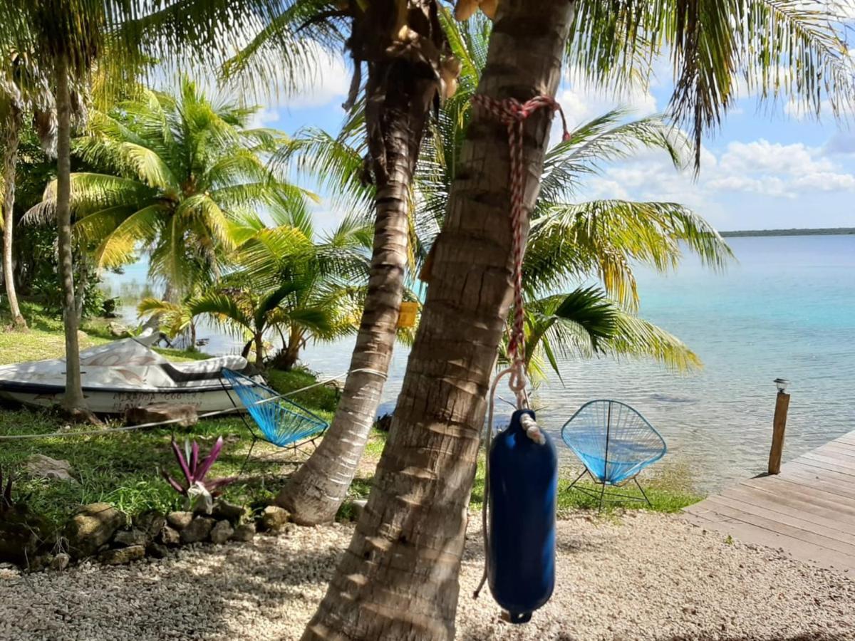 Toto Blue Hotel Boutique Bacalar Kültér fotó